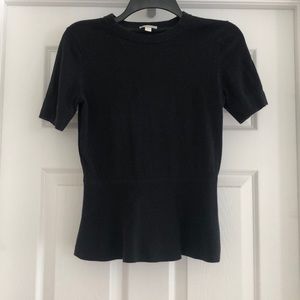 Black T-Shirt Blouse